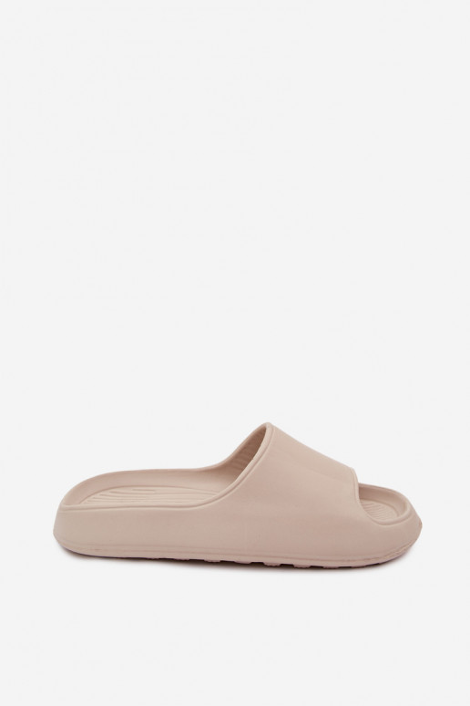 Herren klassische Modell leichte sandfarbene Slipper Melton