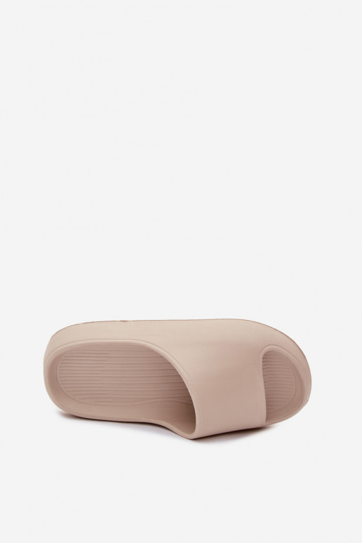 Herren klassische Modell leichte sandfarbene Slipper Melton