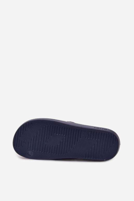 Herren leichte dunkelblaue Slipper Lotto 2400521U SPLISH OC