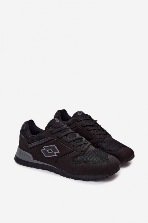 Herren schwarze Sneakers LOTTO 2401850U EPICAM