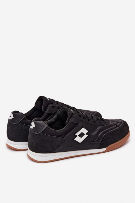 Unisex schwarze Sneakers LOTTO 2401610U ATIBA