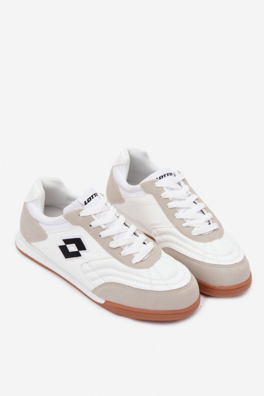 Unisex weiße Sneakers LOTTO 2401610U ATIBA