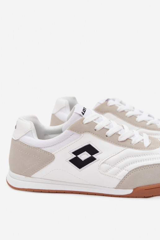 Unisex weiße Sneakers LOTTO 2401610U ATIBA
