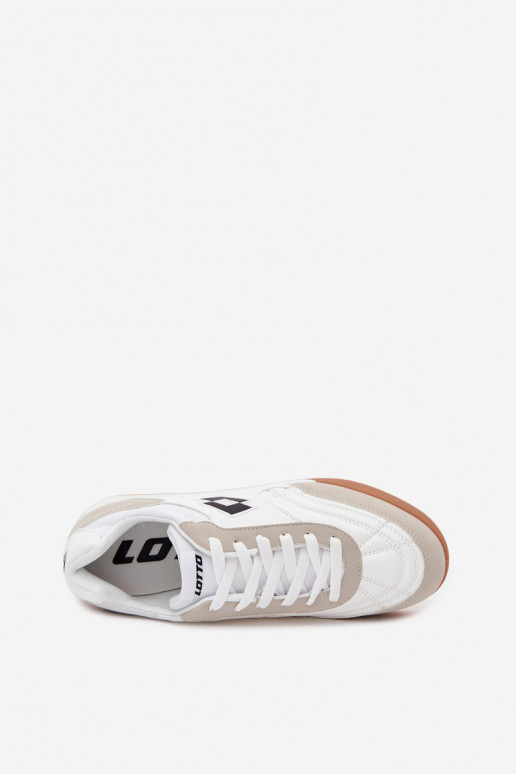 Unisex weiße Sneakers LOTTO 2401610U ATIBA