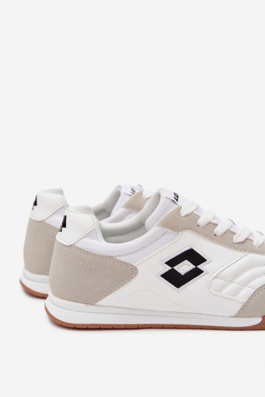 Unisex weiße Sneakers LOTTO 2401610U ATIBA
