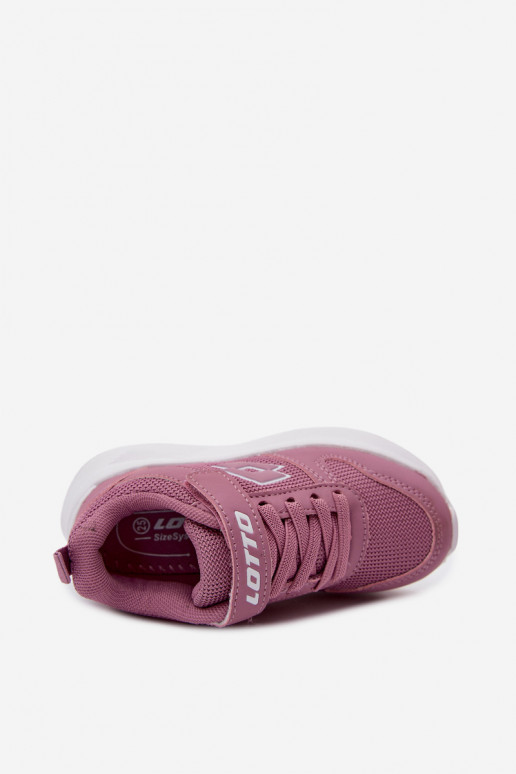 Kinder Sneakers mit Klettverschluss LOTTO SOBRIO 2601570K rosa