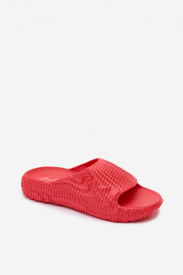 Herren rote leichte Slipper Hilda