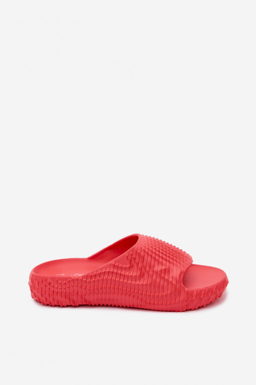 Herren rote leichte Slipper Hilda
