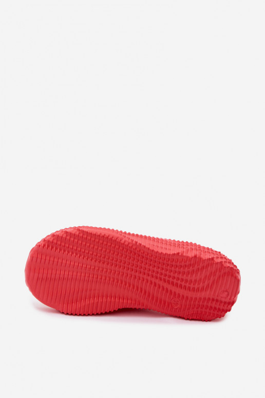 Herren rote leichte Slipper Hilda