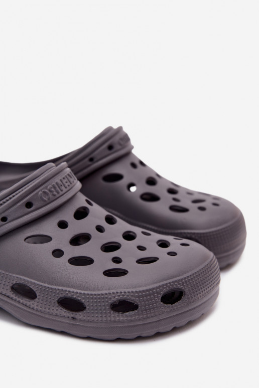 Leichte graue Clogs für Herren Thistle