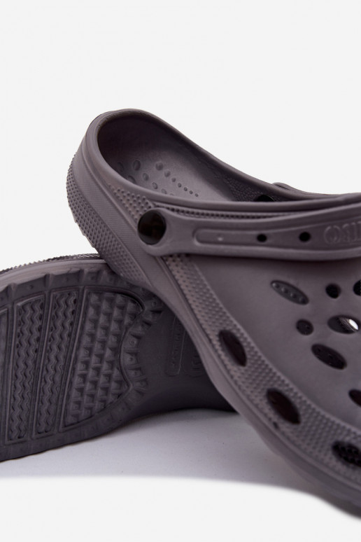 Leichte graue Clogs für Herren Thistle