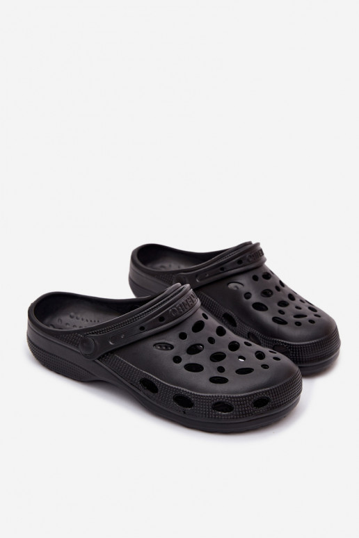 Leichte schwarze Clogs für Herren Thistle