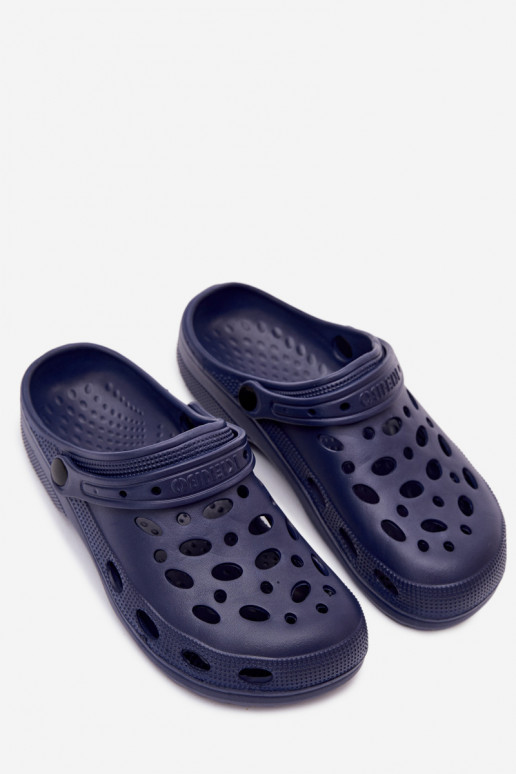 Leichte dunkelblaue Clogs für Herren Thistle