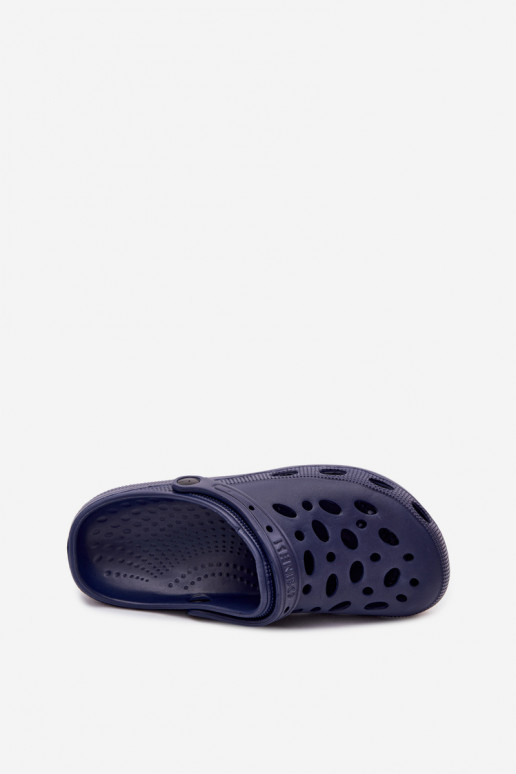 Leichte dunkelblaue Clogs für Herren Thistle