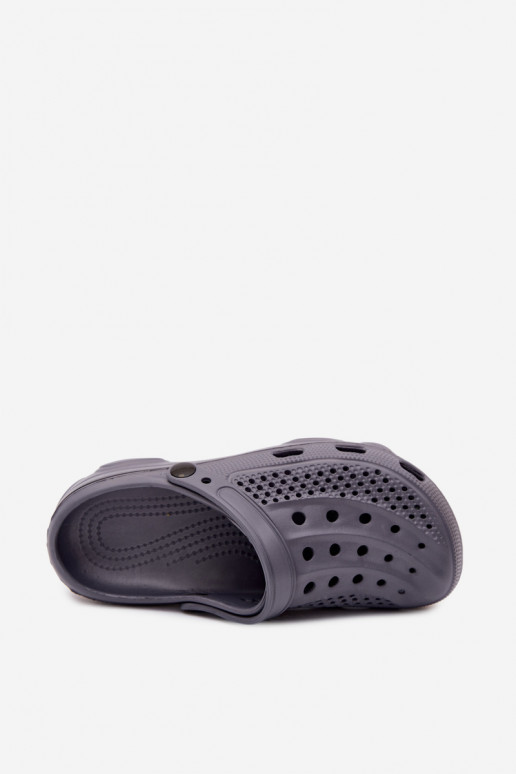 Leichte graue Clogs für Herren Landry
