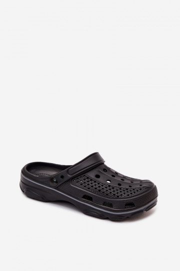 Leichte schwarze Clogs für Herren Landry