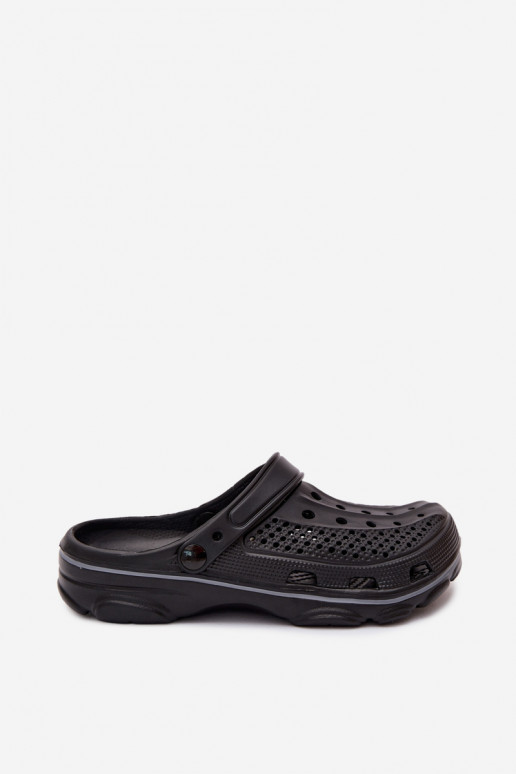 Leichte schwarze Clogs für Herren Landry