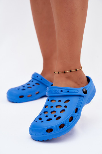 Leichte blaue Clogs für Damen Parker 2