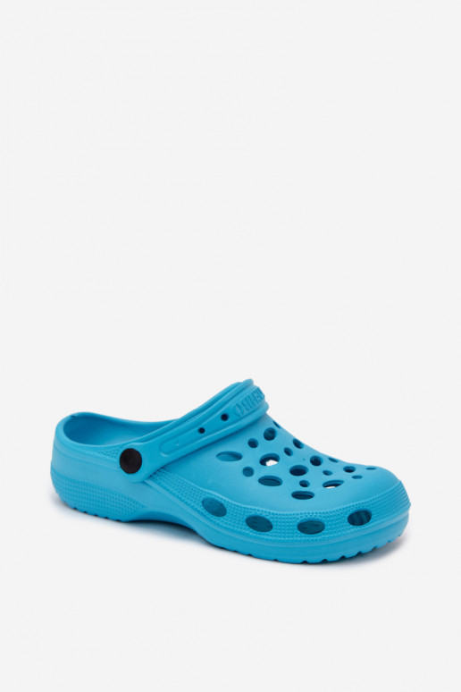Leichte türkisfarbene Clogs für Damen Parker