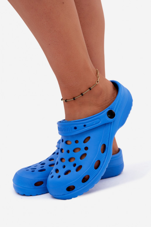 Leichte blaue Clogs für Damen Parker