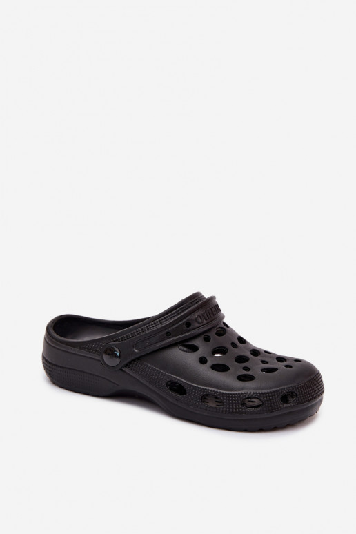 Leichte schwarze Clogs für Damen Parker