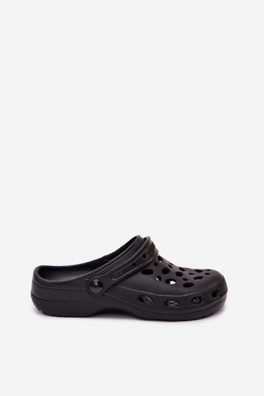 Leichte schwarze Clogs für Damen Parker