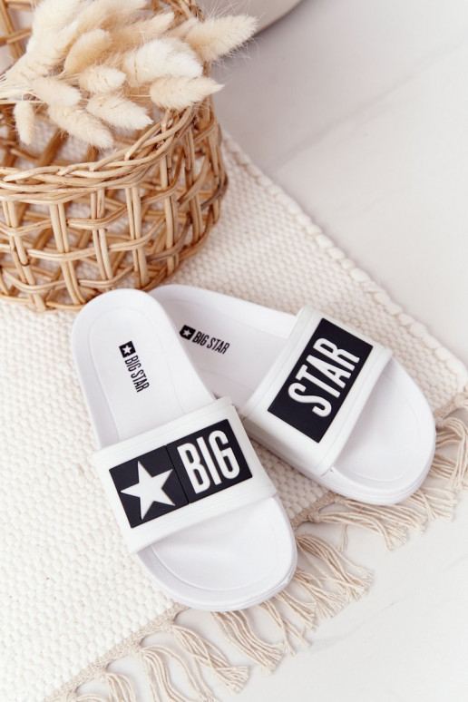 Big Star DD374151 Weiße Kinderslipper