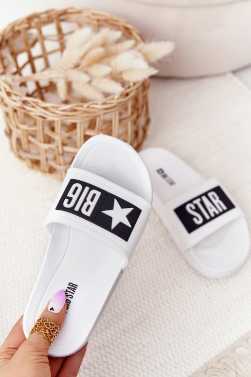 Big Star DD374151 Weiße Kinderslipper