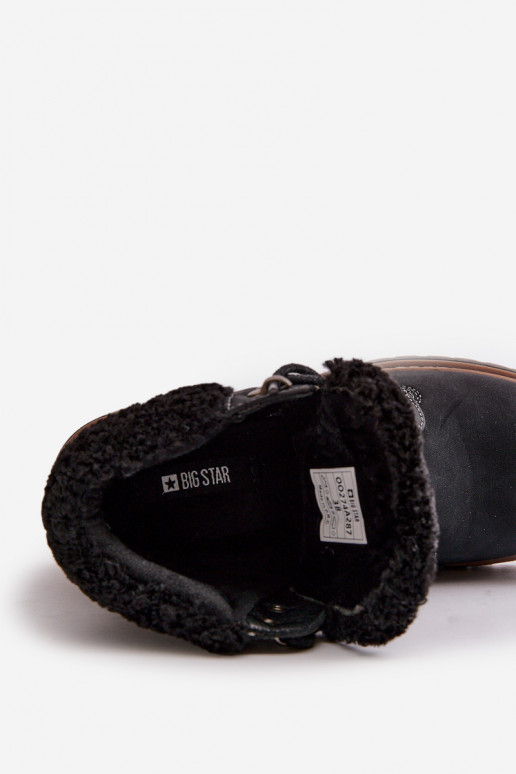 Damen isolierte Stiefel in schwarzer Farbe Big Star OO274A287