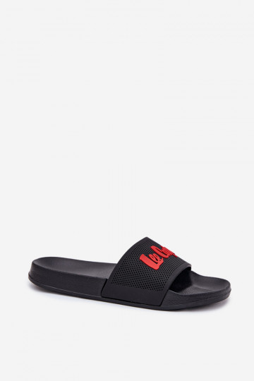 Herrenpantoffeln in Schwarz Lee Cooper LCIN-25-07-3526M