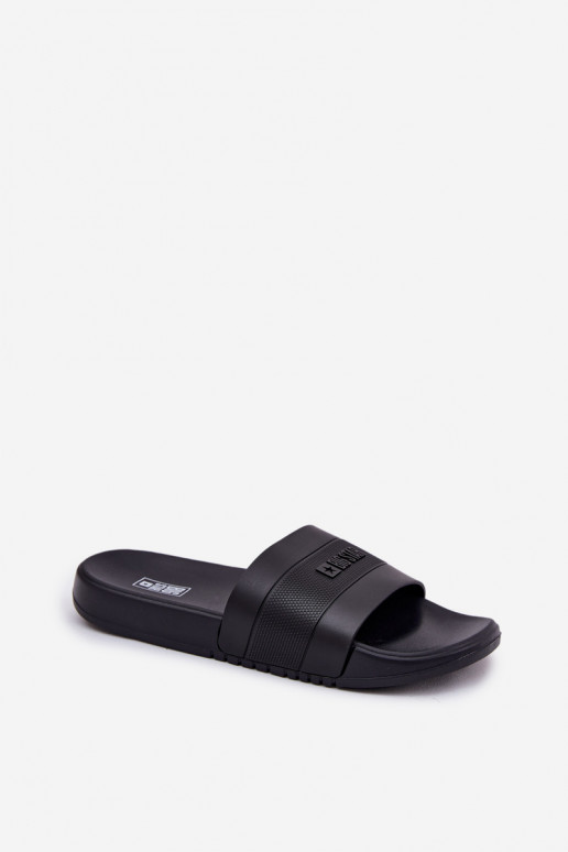 Herrenpantoffeln in Schwarz Big Star RR174A046