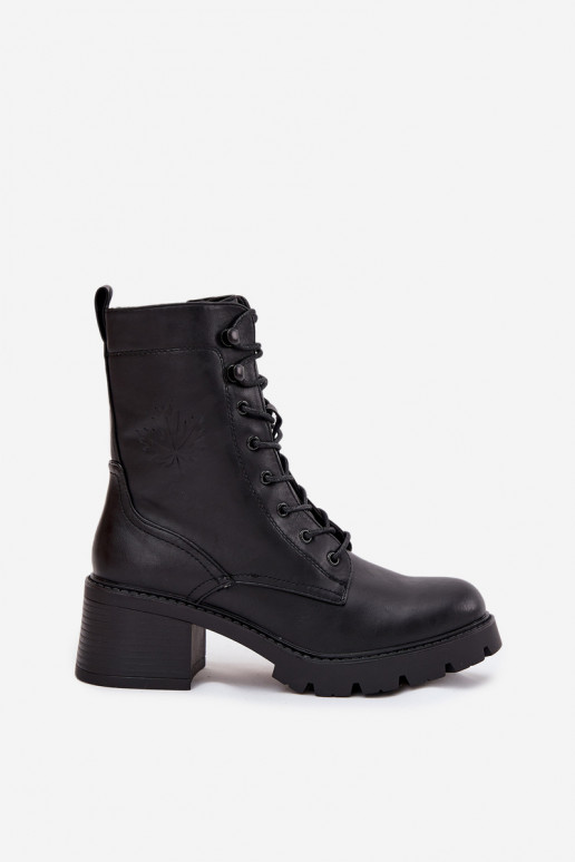 Damen-Arbeitsstiefeletten mit Isolierung in Schwarz Vinceza 89136