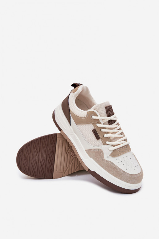 Sandfarbene Herrensneaker Big Star RR174604
