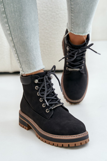 Schuhe Feminin sich Zuarm laufen Big Star OO274A290 schZuarze Farbe 2