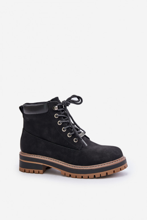 Damen gefütterte Schuhe Big Star OO274A290 schwarz