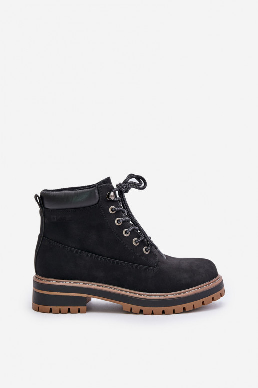 Damen gefütterte Schuhe Big Star OO274A290 schwarz