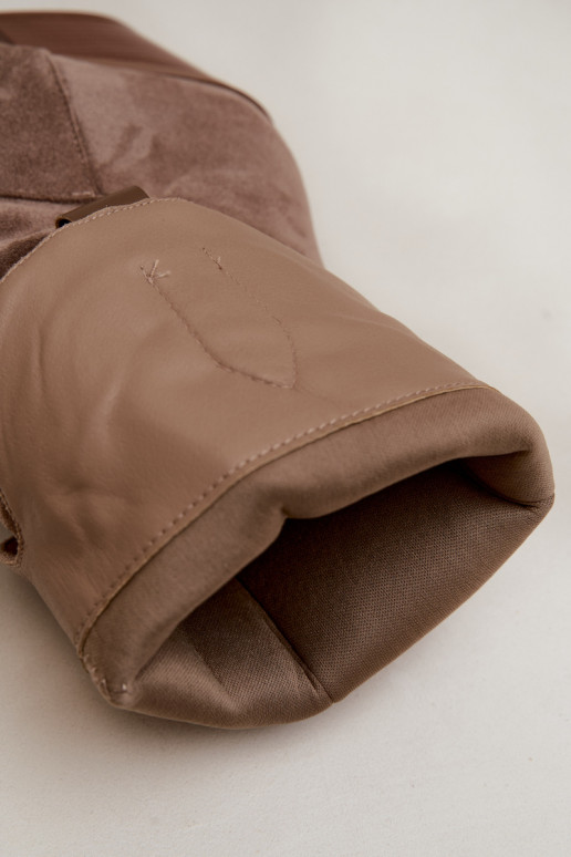 Knöchelhohe Cowboy-Stiefel in khaki Betina