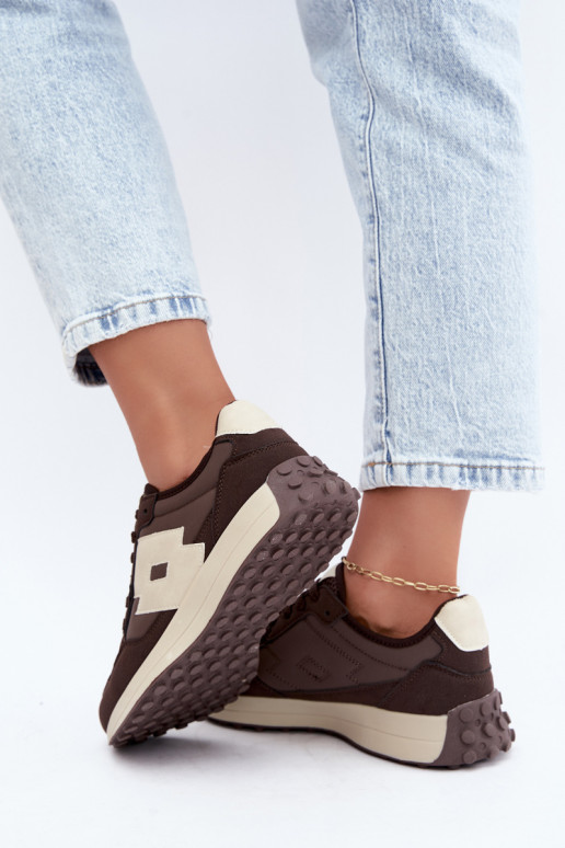 Damen Sneaker LOTTO 2401930U CALENTO Schokolade
