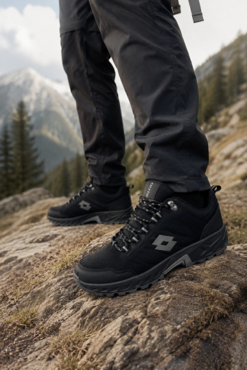 Herren-Wanderschuhe in Schwarz LOTTO 2400290U KETCHAM 2