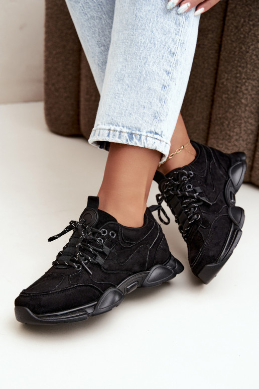 Damen Sneaker in schwarzer Farbe Shaley