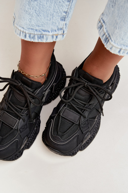 Sneaker mit Streifen in schwarzer Farbe Ellery