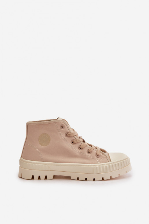 Freizeitschuhe mit Schaft Big Star OO274006 in sandfarben