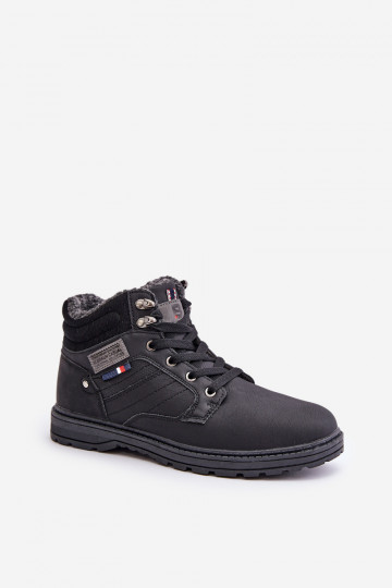 Herren isolierte Stiefel McBraun in schwarz
