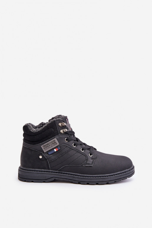 Herren isolierte Stiefel McBraun in schwarz