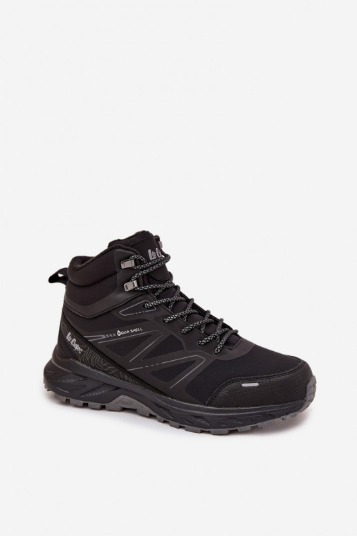 Damen isolierte Wanderschuhe Lee Cooper LCJ-25-01-3710 in schwarz