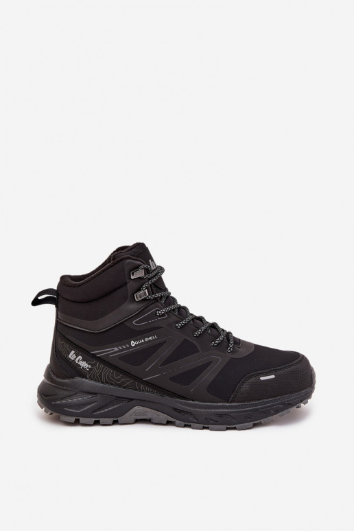 Damen isolierte Wanderschuhe Lee Cooper LCJ-25-01-3710 in schwarz