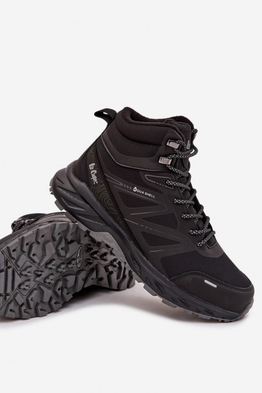 Damen isolierte Wanderschuhe Lee Cooper LCJ-25-01-3710 in schwarz