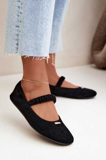Schwarze Sandalen mit dekorativen Details Brinelle 2