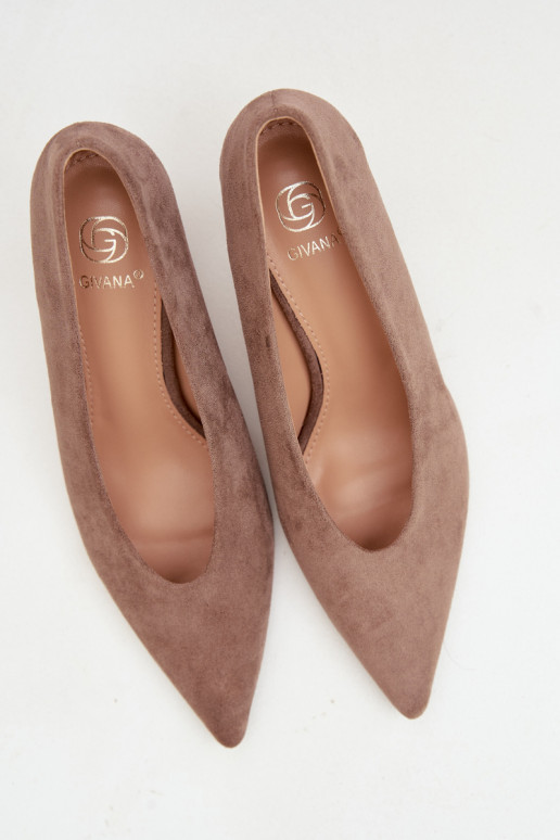 Damen Schuhe aus Wildleder in Sand Brenya