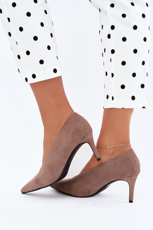 Damen Schuhe aus Wildleder in Sand Brenya